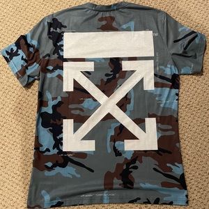 OFF-WHITE CAMO TEE